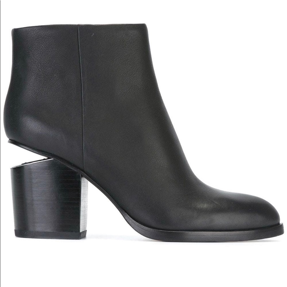 Alexander Wang Gabi Booties (black/silver) sz 7.5